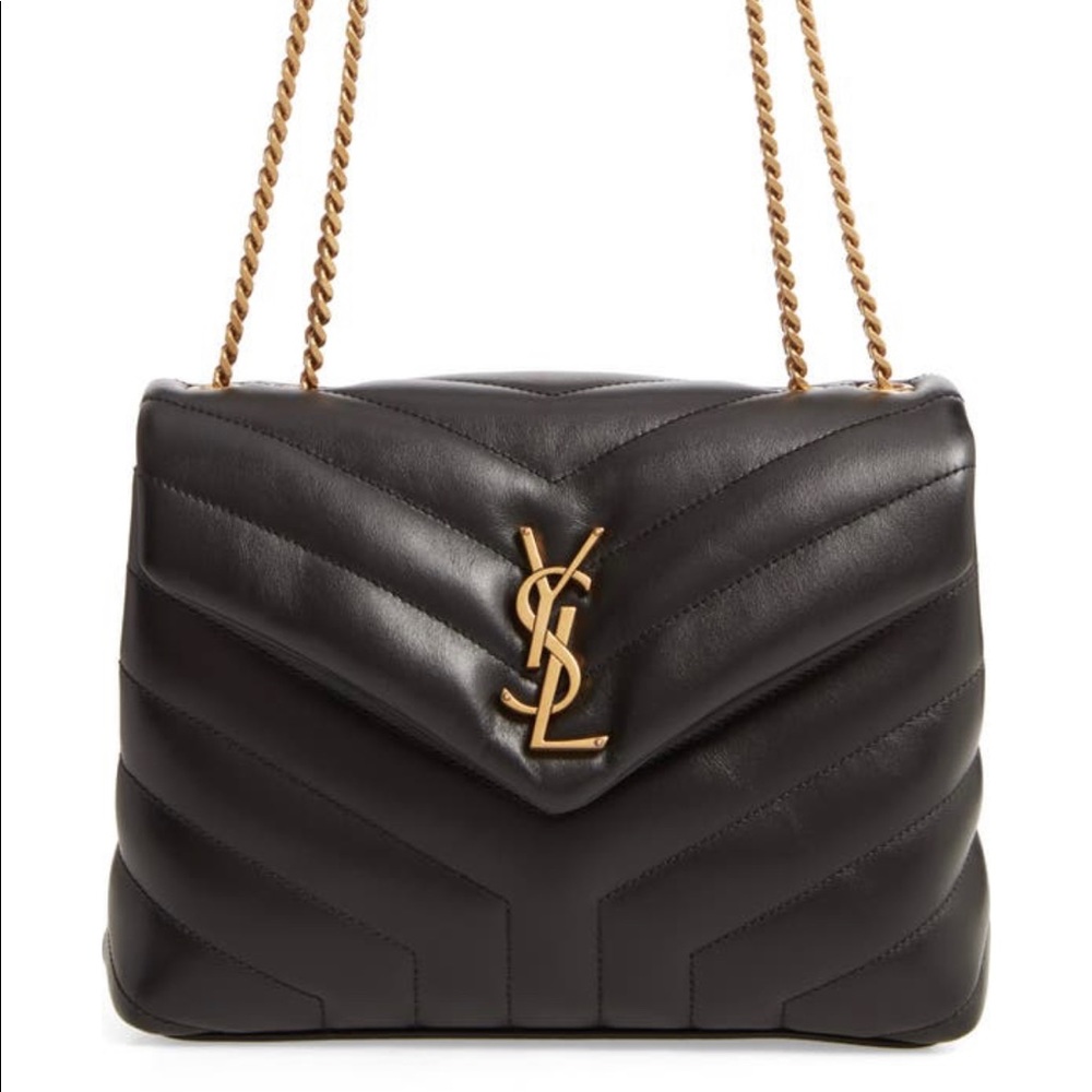 Saint Laurent Small Loulou Leather Shoulder Bag in Excellent Condition